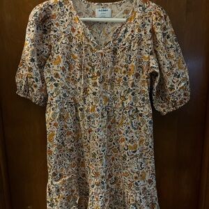 Old Navy Multicolor Floral Dress